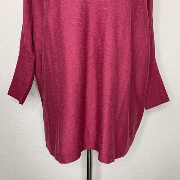 J.Jill Purejill Easy Rib-Trimmed Oversized Pullover Sweater - Picture 5 of 11